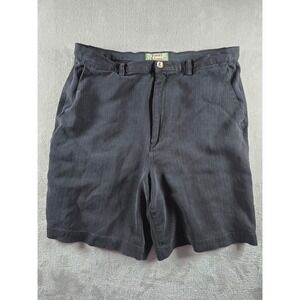 Tommy Bahama Men's Dark Navy Textured Shorts